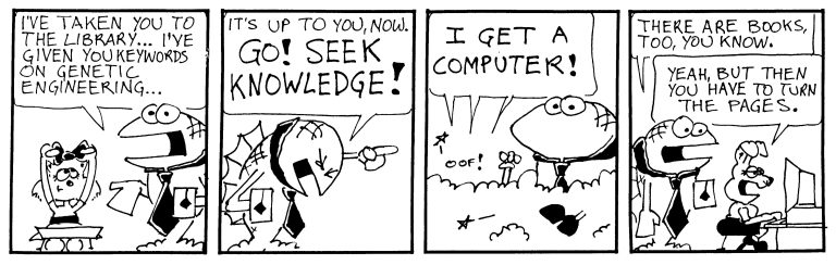 But then you have to turn the pages